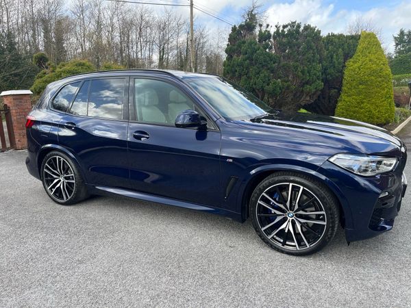 BMW X5 SUV, Petrol Plug-in Hybrid, 2020, Blue