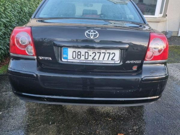Toyota Avensis Saloon, Petrol, 2008, Black