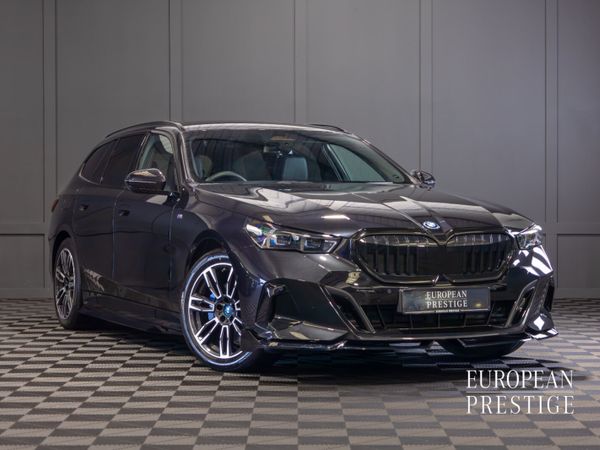 BMW 5-Series Estate, Petrol Plug-in Hybrid, 2025, Black