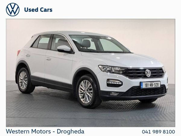 Volkswagen T-Roc SUV, Petrol, 2018, White