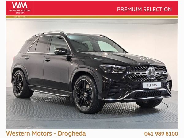 Mercedes-Benz GLE SUV, Petrol Plug-in Hybrid, 2025, Black