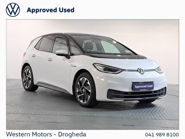 Volkswagen ID.3 Hatchback, Electric, 2022, White