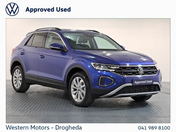 Volkswagen T-Roc SUV, Petrol, 2025, Blue