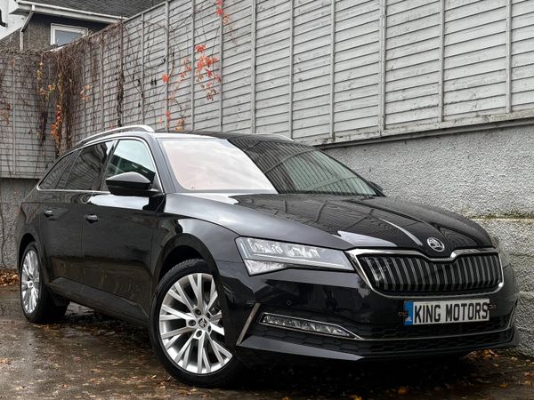Skoda Superb Estate, Petrol Hybrid, 2021, Black