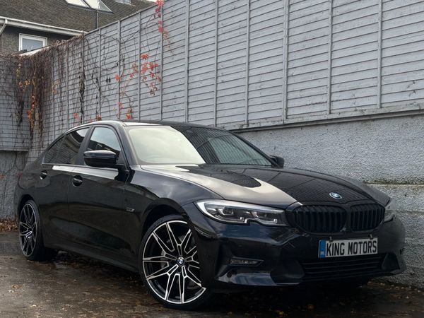 BMW 3-Series Saloon, Petrol Hybrid, 2021, Black