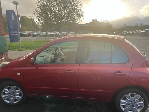 Nissan Micra Hatchback, Petrol, 2008, Red