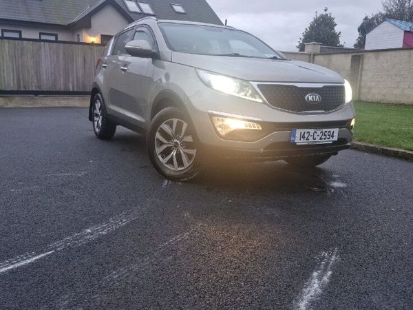 Kia Sportage SUV, Diesel, 2014, Silver