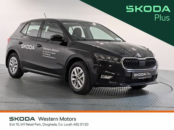 Skoda Fabia Hatchback, Petrol, 2025, Black