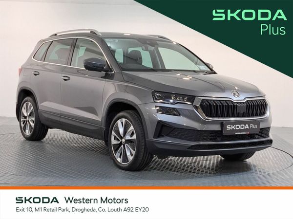 Skoda Karoq SUV, Petrol, 2024, Grey