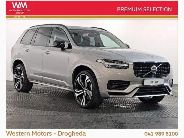Volvo XC90 SUV, Petrol Plug-in Hybrid, 2024, Grey
