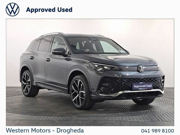 Volkswagen Tiguan SUV, Petrol Hybrid, 2025, Grey