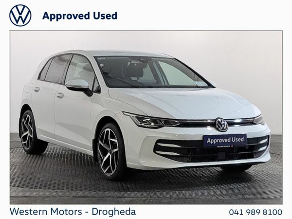 Volkswagen Golf Hatchback, Petrol, 2024, White