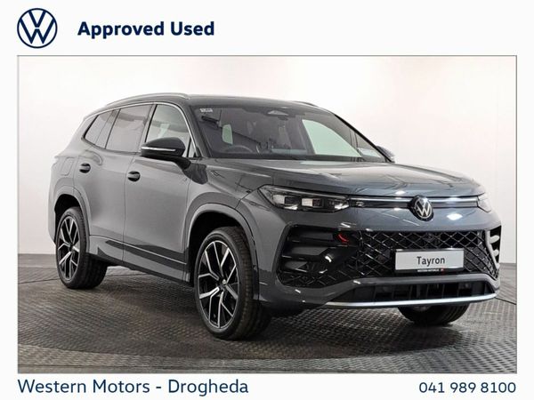 Volkswagen Tayron SUV, Petrol Plug-in Hybrid, 2026, Grey