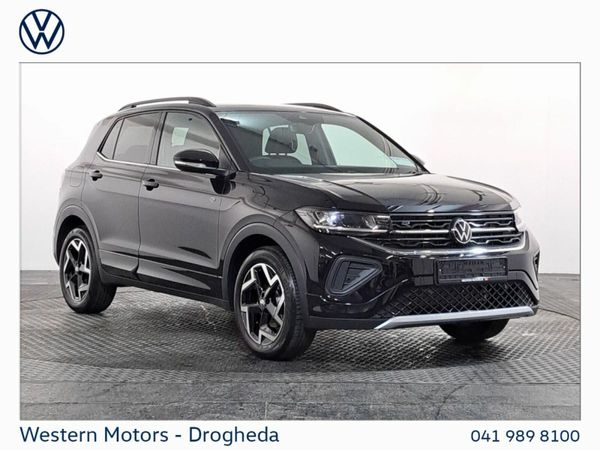 Volkswagen T-Cross SUV, Petrol, 2025, Black
