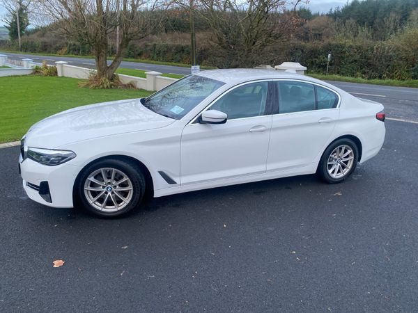BMW 5-Series Saloon, Diesel, 2023, White