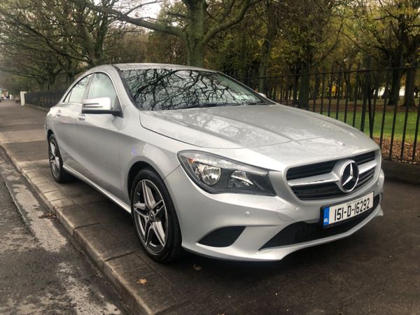 Mercedes-Benz CLA Saloon, Petrol, 2015, Silver