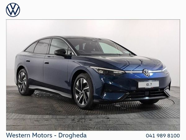 Volkswagen ID.7 Hatchback, Electric, 2025, Blue