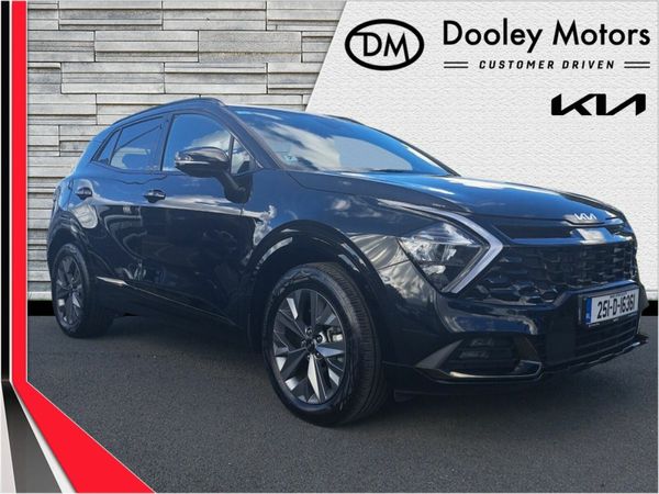 Kia Sportage SUV, Petrol Hybrid, 2025, Black