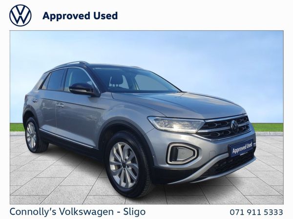Volkswagen T-Roc SUV, Petrol, 2022, Silver