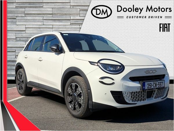 Fiat 600 Hatchback, Petrol Hybrid, 2025, White