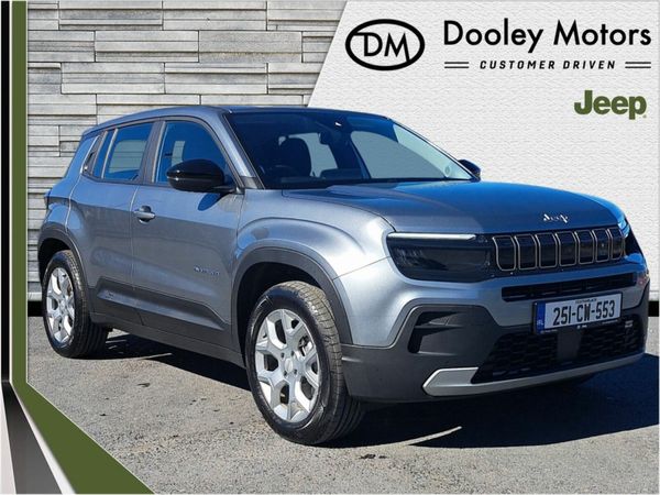 Jeep Avenger SUV, Electric, 2025, Grey