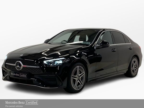 Mercedes-Benz C-Class Saloon, Petrol Plug-in Hybrid, 2023, Black