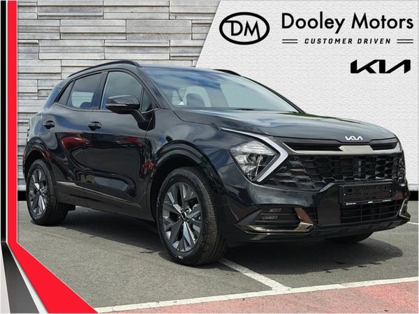 Kia Sportage SUV, Petrol Hybrid, 2025, Black