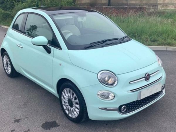 Fiat 500 Hatchback, Petrol, 2019, Green