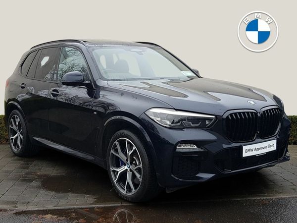 BMW X5 SUV, Petrol Plug-in Hybrid, 2021, Black