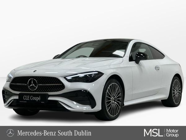 Mercedes-Benz CLE Coupe, Petrol Plug-in Hybrid, 2025, White