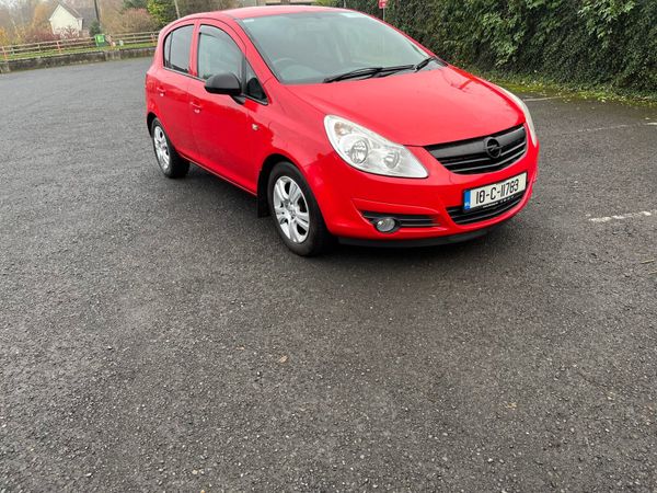 Opel Corsa Hatchback, Petrol, 2010, Red