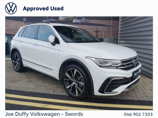 Volkswagen Tiguan SUV, Petrol Hybrid, 2023, White