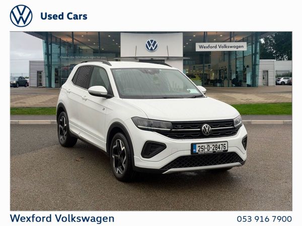 Volkswagen T-Cross Estate, Petrol, 2025, White