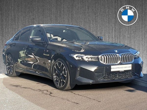 BMW 3-Series Saloon, Petrol Plug-in Hybrid, 2025, Black