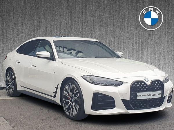 BMW 4-Series Hatchback, Diesel Hybrid, 2023, White