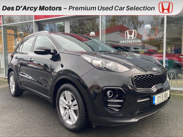 Kia Sportage Estate, Diesel, 2017, Black