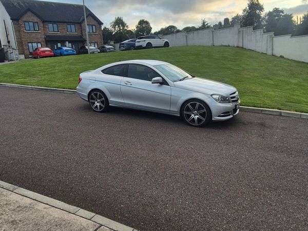 Mercedes-Benz C-Class Coupe, Diesel, 2013, Silver