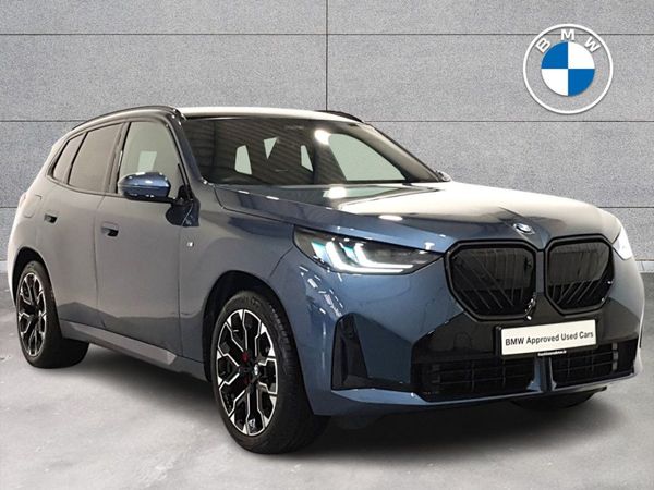 BMW X3 SUV, Diesel Hybrid, 2025, Blue