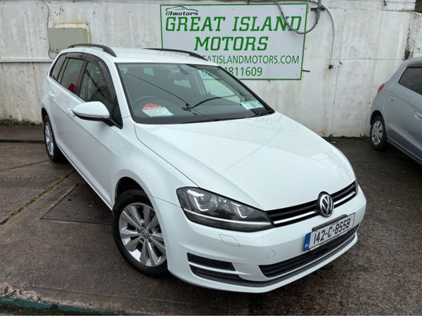 Volkswagen Golf Estate, Petrol, 2014, White