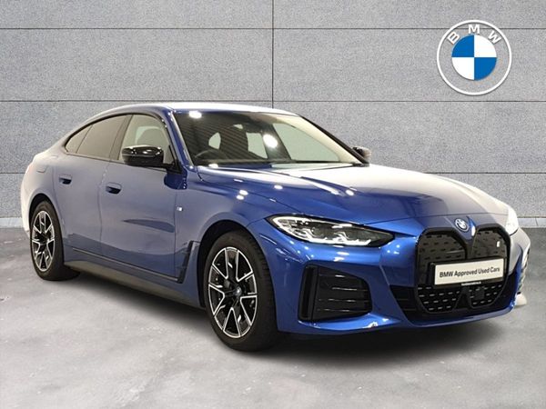 BMW i4 Hatchback, Electric, 2024, Blue