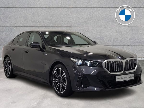 BMW 5-Series Saloon, Petrol Plug-in Hybrid, 2025, Grey