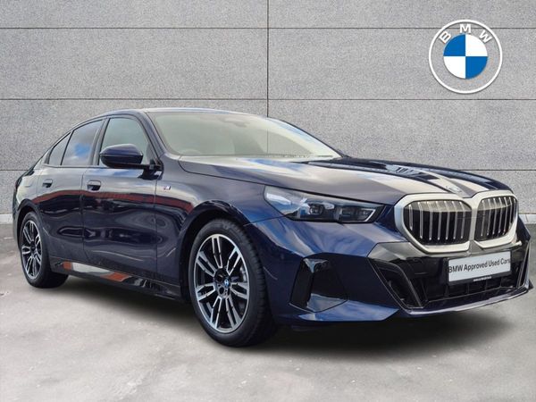 BMW 5-Series Saloon, Petrol Hybrid, 2024, Blue