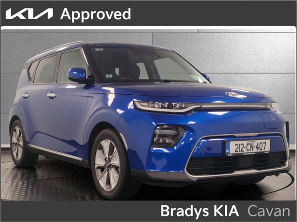 Kia Soul Hatchback, Electric, 2021, Blue