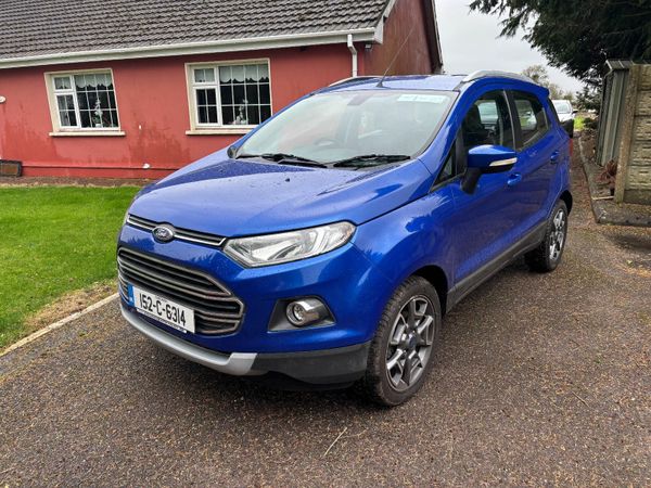 Ford EcoSport SUV, Petrol, 2015, Blue