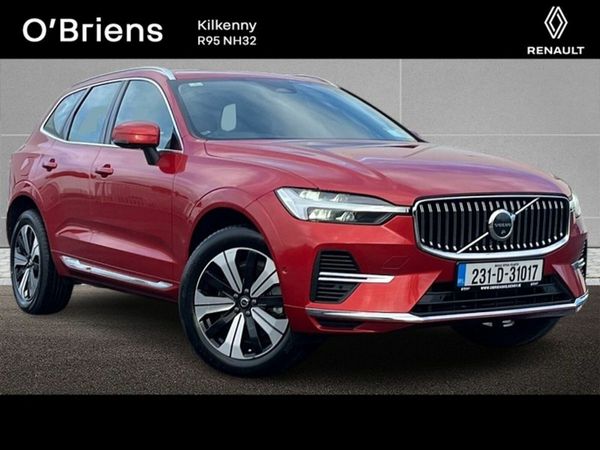 Volvo XC60 SUV, Petrol Plug-in Hybrid, 2023, Red