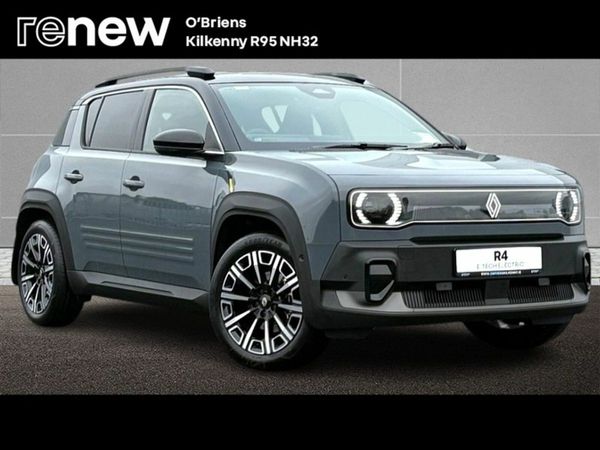 Renault 4 Hatchback, Electric, 2026, Grey