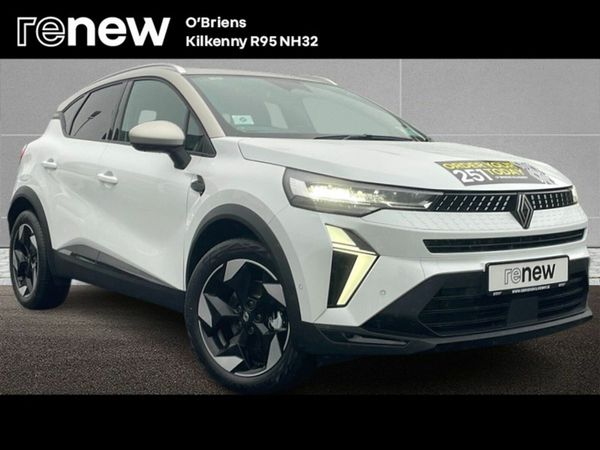 Renault Captur SUV, Petrol Hybrid, 2026, White