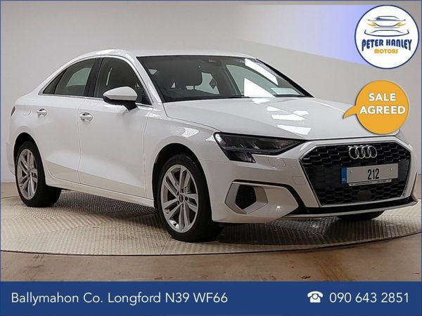Audi A3 Saloon, Diesel, 2021, White