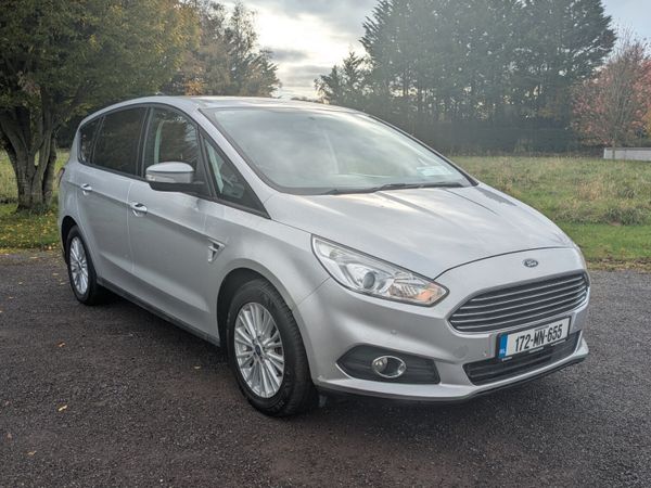 Ford S-Max MPV, Diesel, 2017, Silver