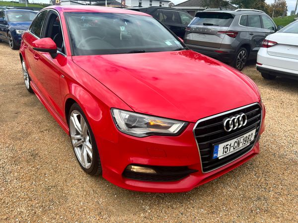 Audi A3 Saloon, Diesel, 2015, Red